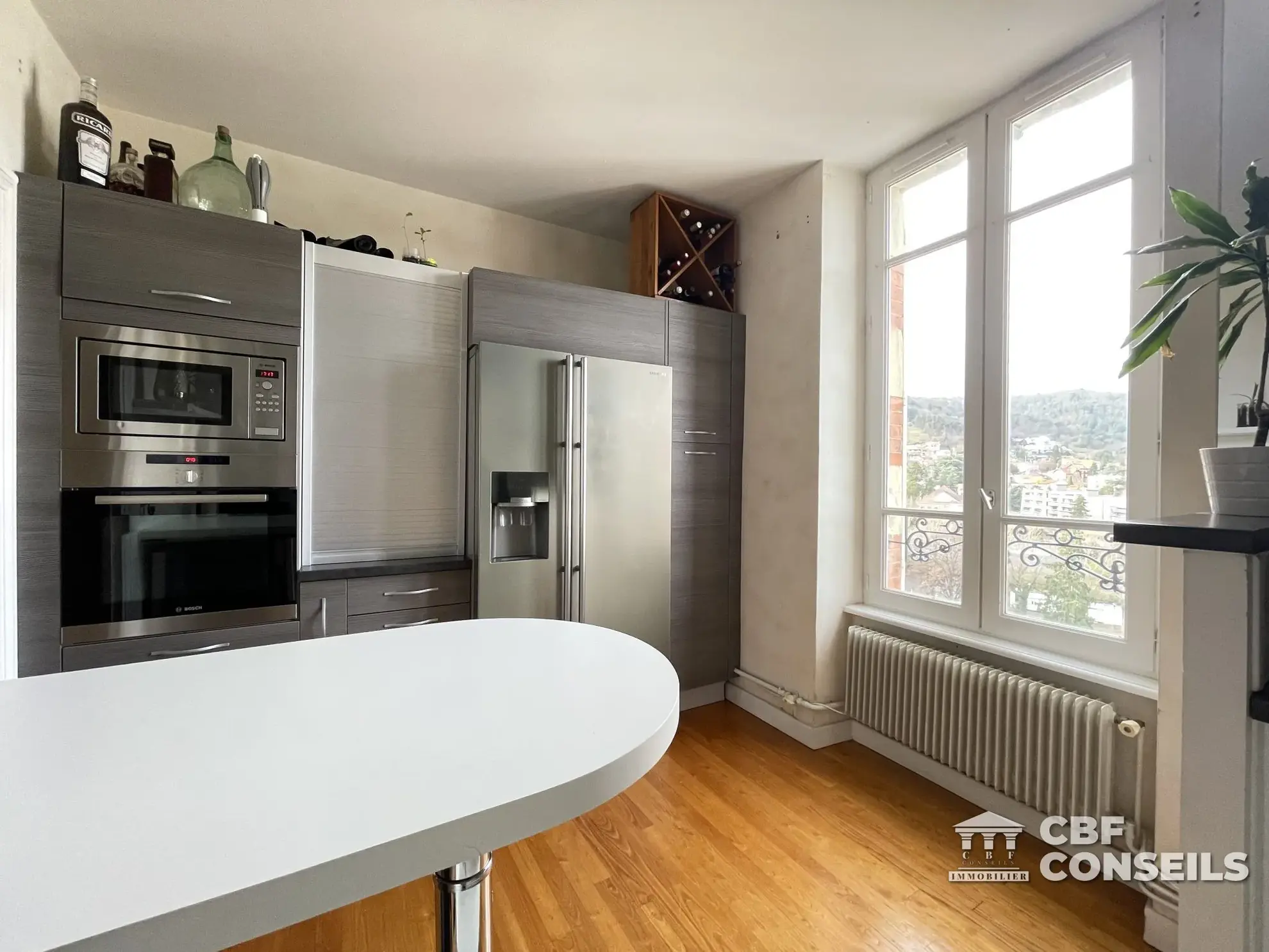 Magnifique duplex T4 à Chamalières avec balcon, cave et faible charges 