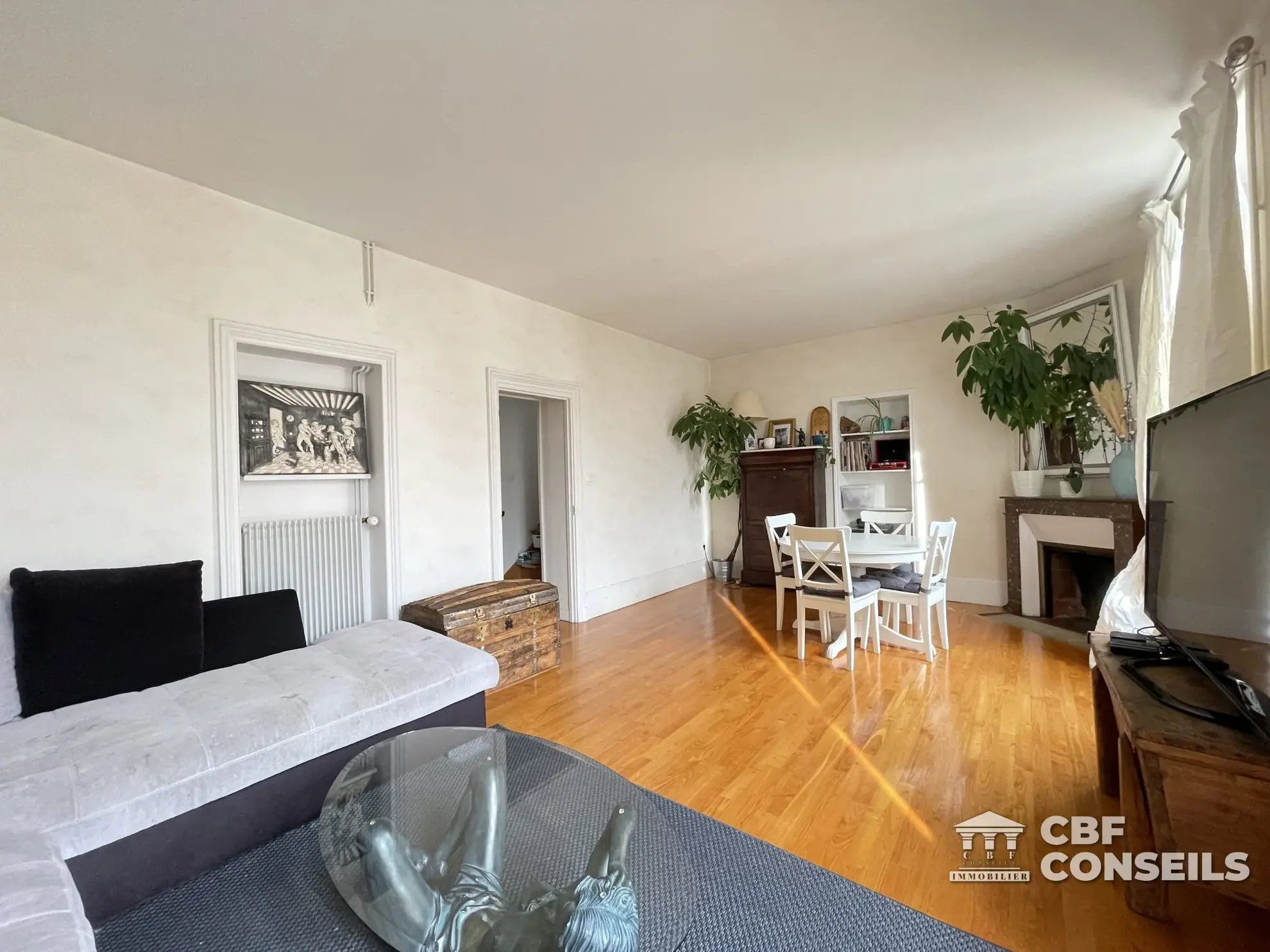 Magnifique duplex T4 à Chamalières avec balcon, cave et faible charges 