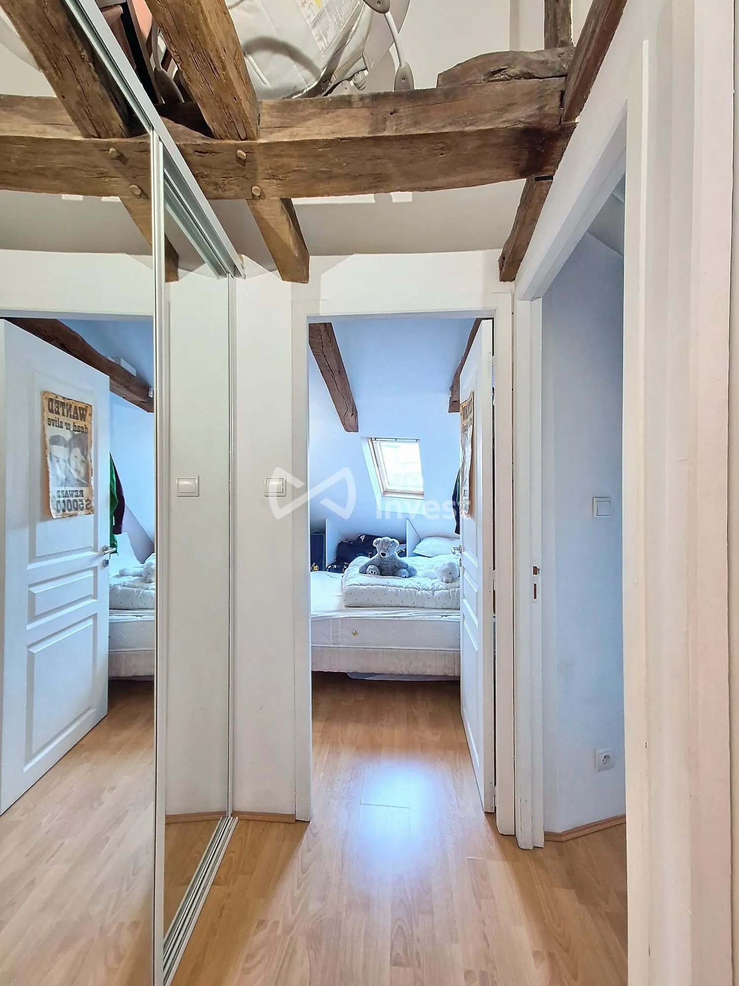 Appartement duplex rénové au cœur de Rodez, faible charges, idéal centre-ville 