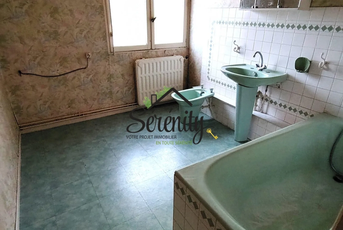 Maison à vendre à Cambrai – 160m², 3 caves, garage, secteur Martin Martine 