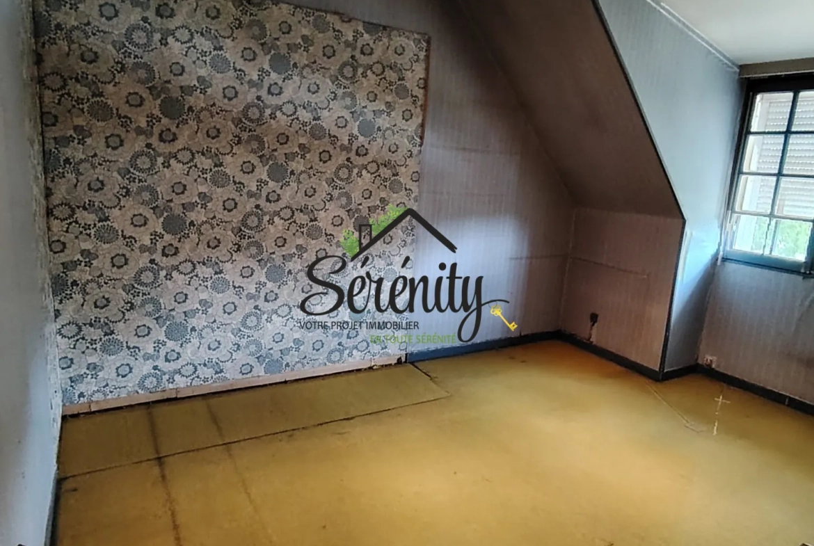 Maison à vendre à Cambrai – 160m², 3 caves, garage, secteur Martin Martine 