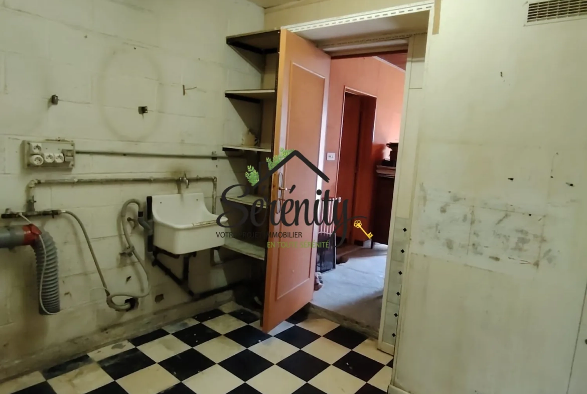 Maison à vendre à Cambrai – 160m², 3 caves, garage, secteur Martin Martine 