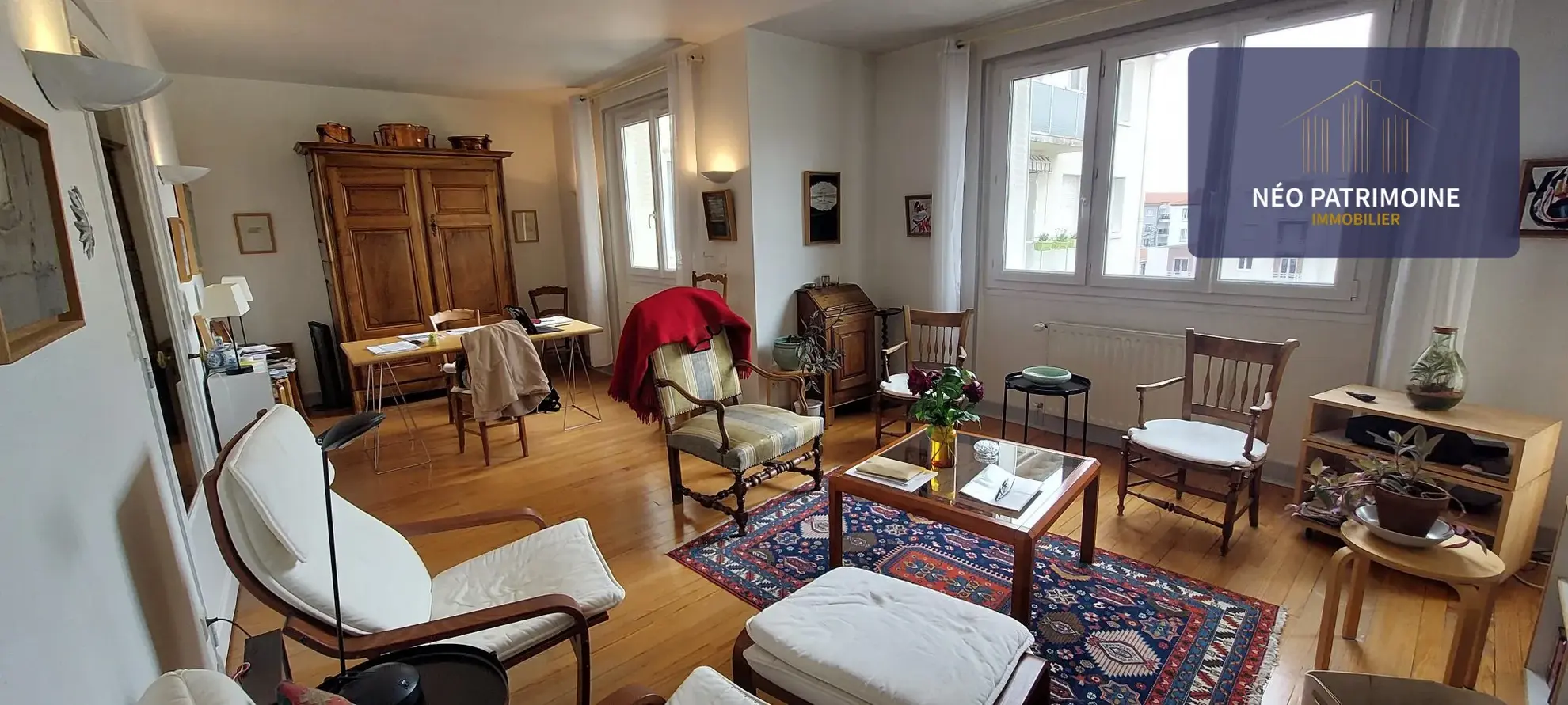 Appartement lumineux de 81 m² avec balcon et cave à Chamalières 