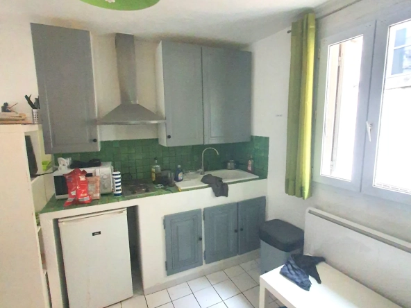 Appartement T1 à vendre à Montpellier Comédie / Ecusson – 19m² lumineux et calme