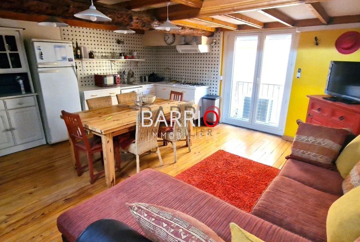 Appartement 42 m² en duplex avec accès direct à la plage à Banyuls-sur-Mer 