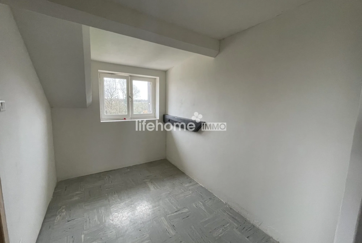 Maison en deux appartements avec grand terrain à Luçay-le-Mâle 