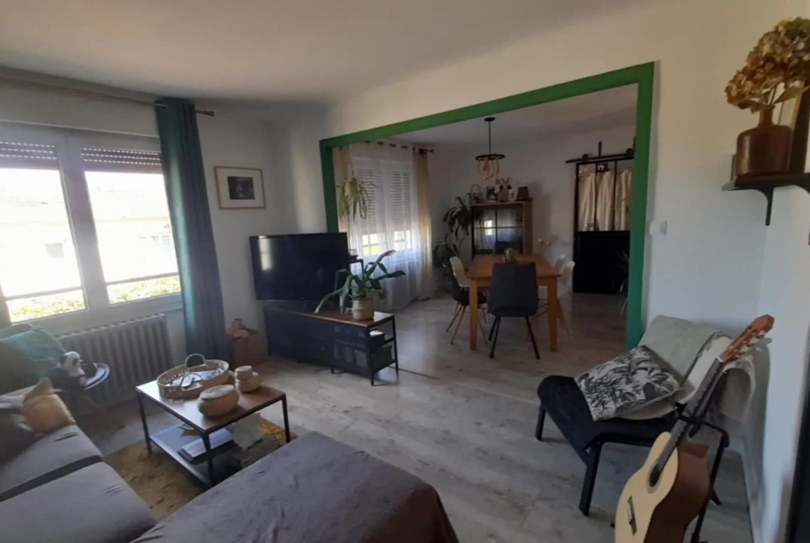 Maison 3 chambres avec jardin, garage à Dieulouard 