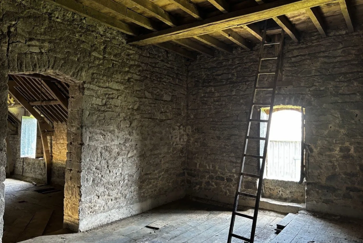 Bâtisse à rénover à Saint Denis de Gastines, idéal investisseur 