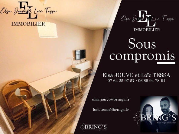 SuperDévoluy - Charmant T2 face aux pistes, 28 m² rénové avec balcon