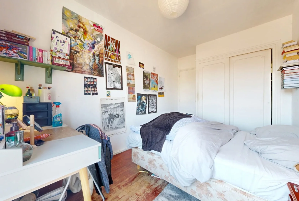 Appartement T3 de 55 m² avec potentiel de rentabilité à Lyon 