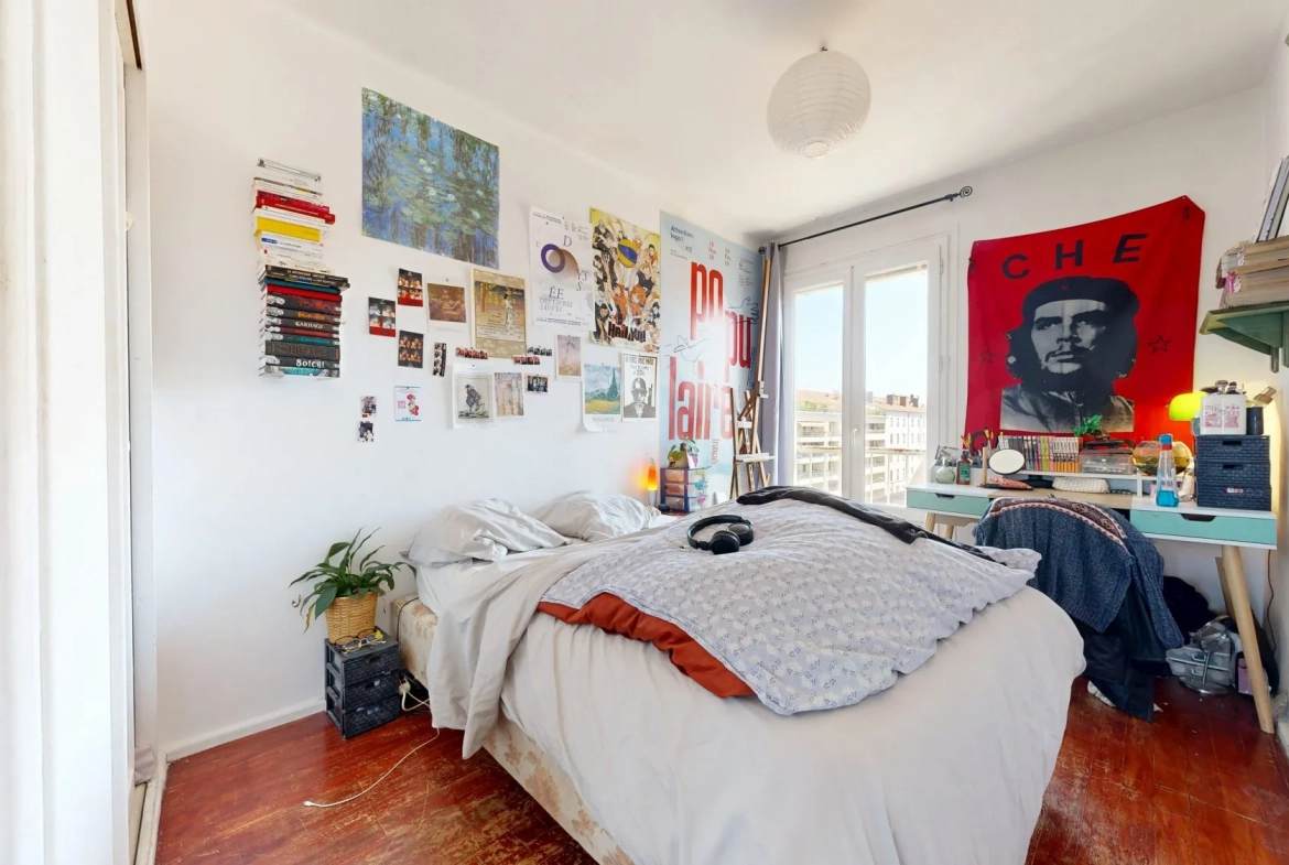 Appartement T3 de 55 m² avec potentiel de rentabilité à Lyon 