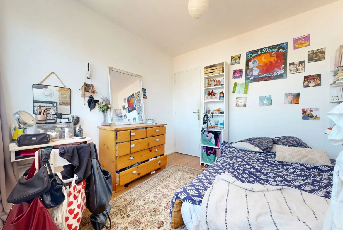 Appartement T3 de 55 m² avec potentiel de rentabilité à Lyon 