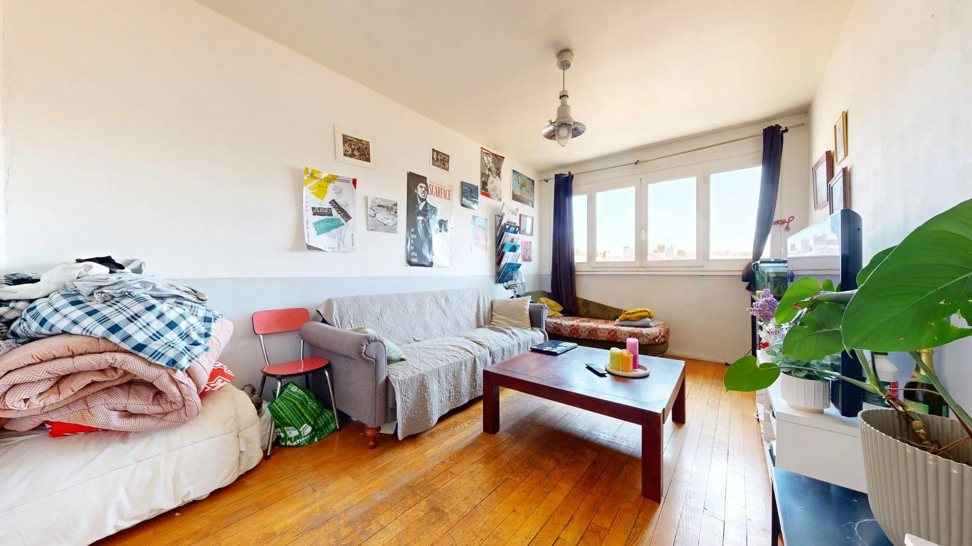 Appartement T3 de 55 m² avec potentiel de rentabilité à Lyon 