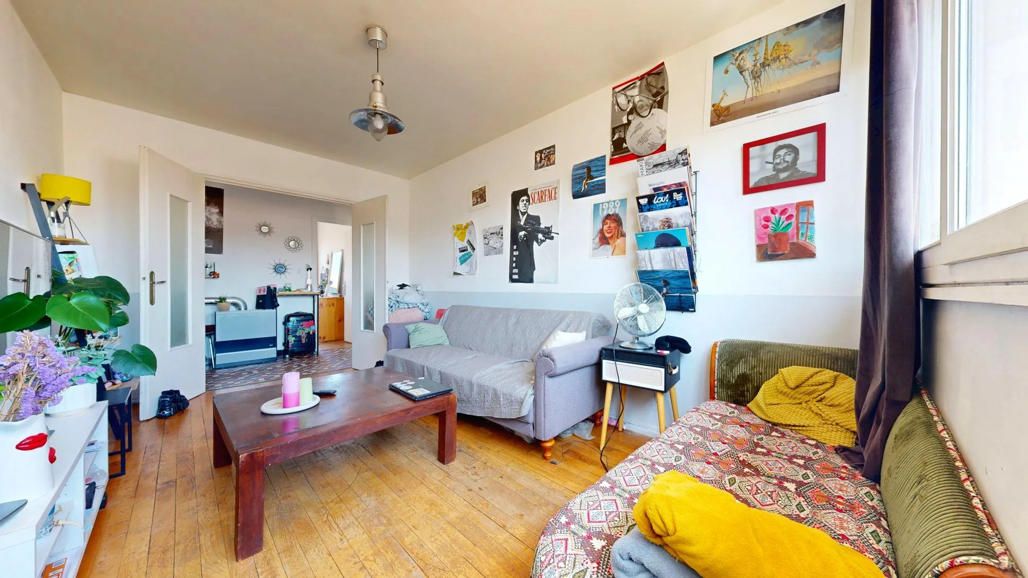 Appartement T3 de 55 m² avec potentiel de rentabilité à Lyon 