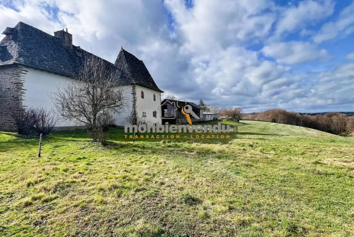 Maison ancienne de caractère à Roannes-Saint-Mary, 186 m² avec cave et potentiel d'aménagement 