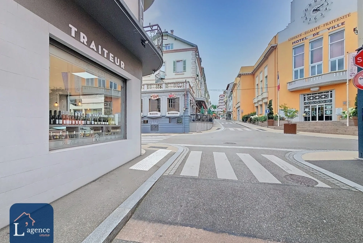 Fonds de commerce à vendre sur l'avenue principale de Valserhone 