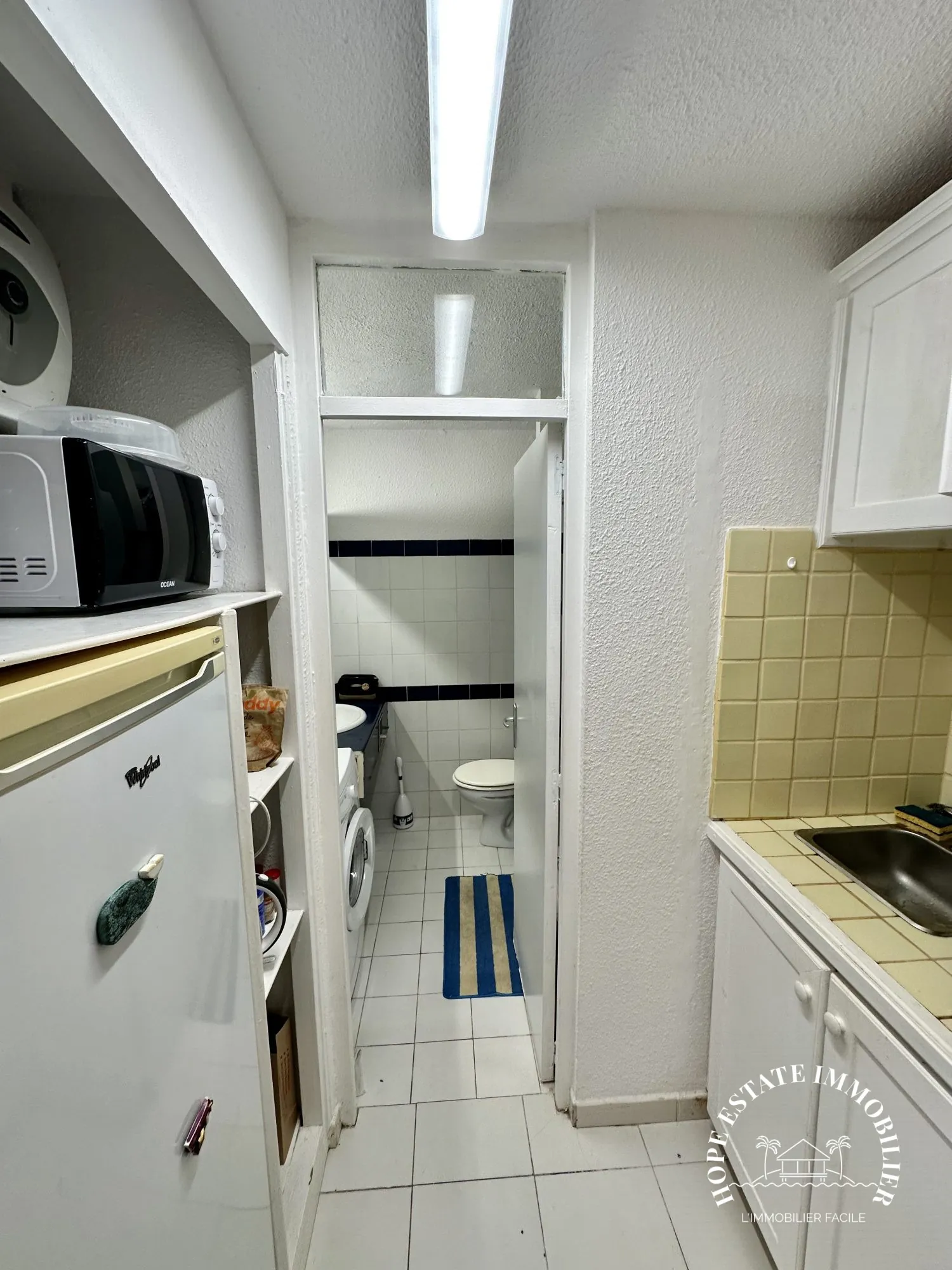 Studio à vendre avec balcon à Marigot - Résidence calme et vue dégagée 