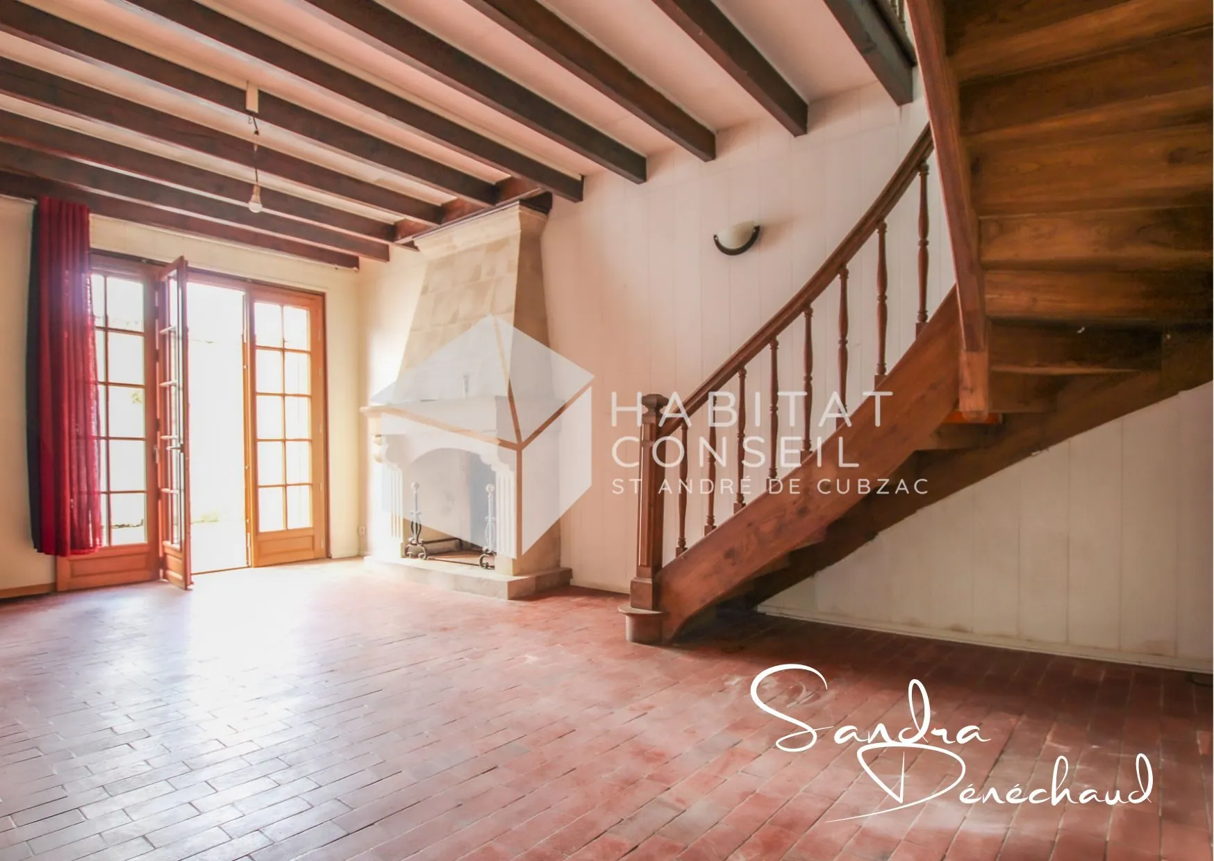 Maison en pierres de 104 m2 avec jardin à Bourg-sur-Gironde 