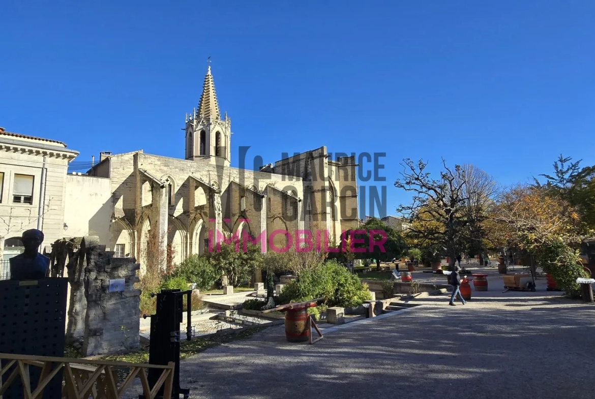 Appartement T.1 de 27 m² à Avignon intra-muros, idéal investissement 