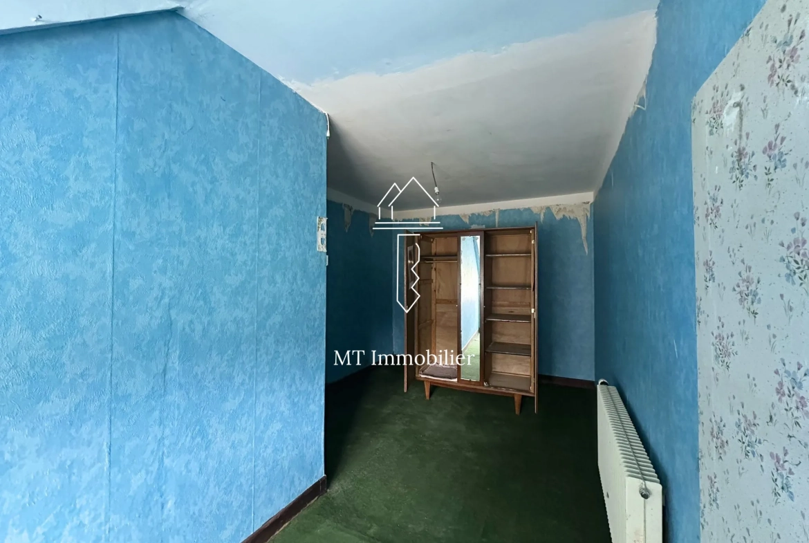 Maison à rénover de 110 m² avec grand terrain à Radinghem, secteur calme 