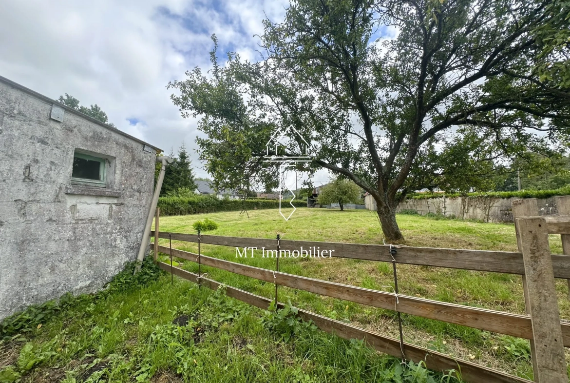 Maison à rénover de 110 m² avec grand terrain à Radinghem, secteur calme 