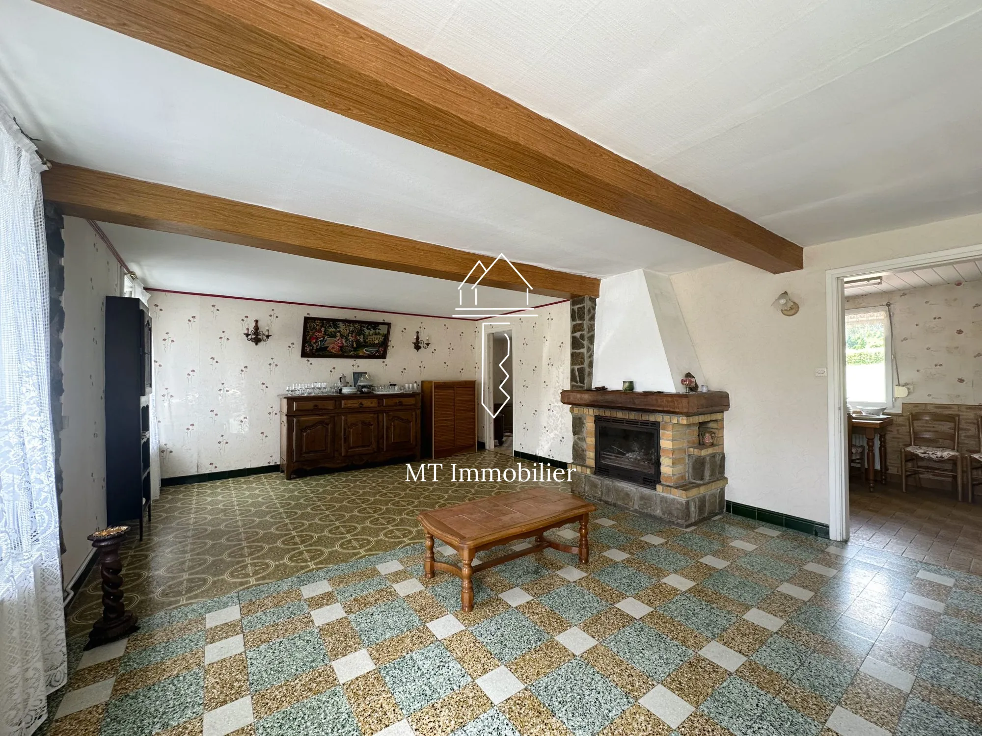 Maison à rénover de 110 m² avec grand terrain à Radinghem, secteur calme 