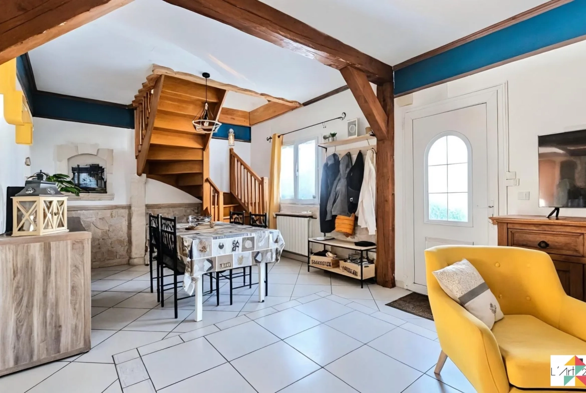 Charmante maison avec jardin, garage et 3 chambres à Baboeuf 