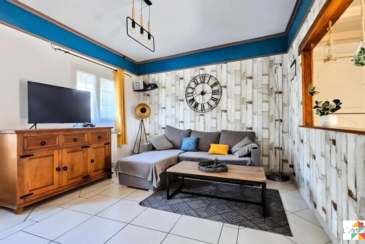 Charmante maison avec jardin, garage et 3 chambres à Baboeuf 