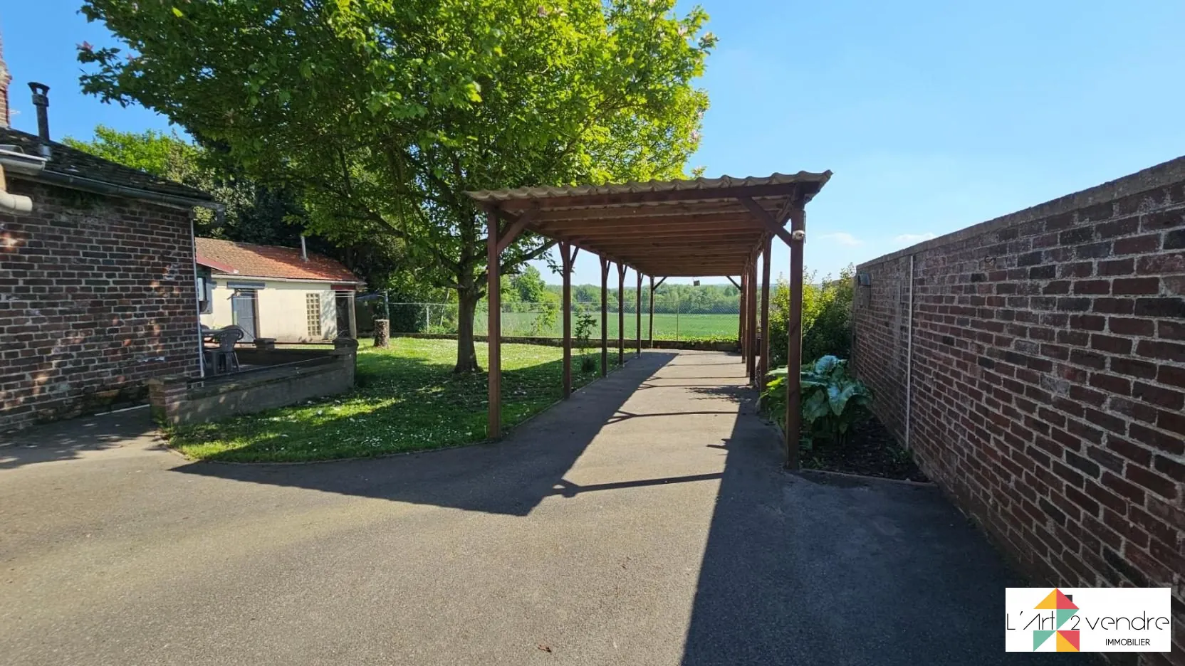 Charmante maison avec jardin, garage et 3 chambres à Baboeuf 