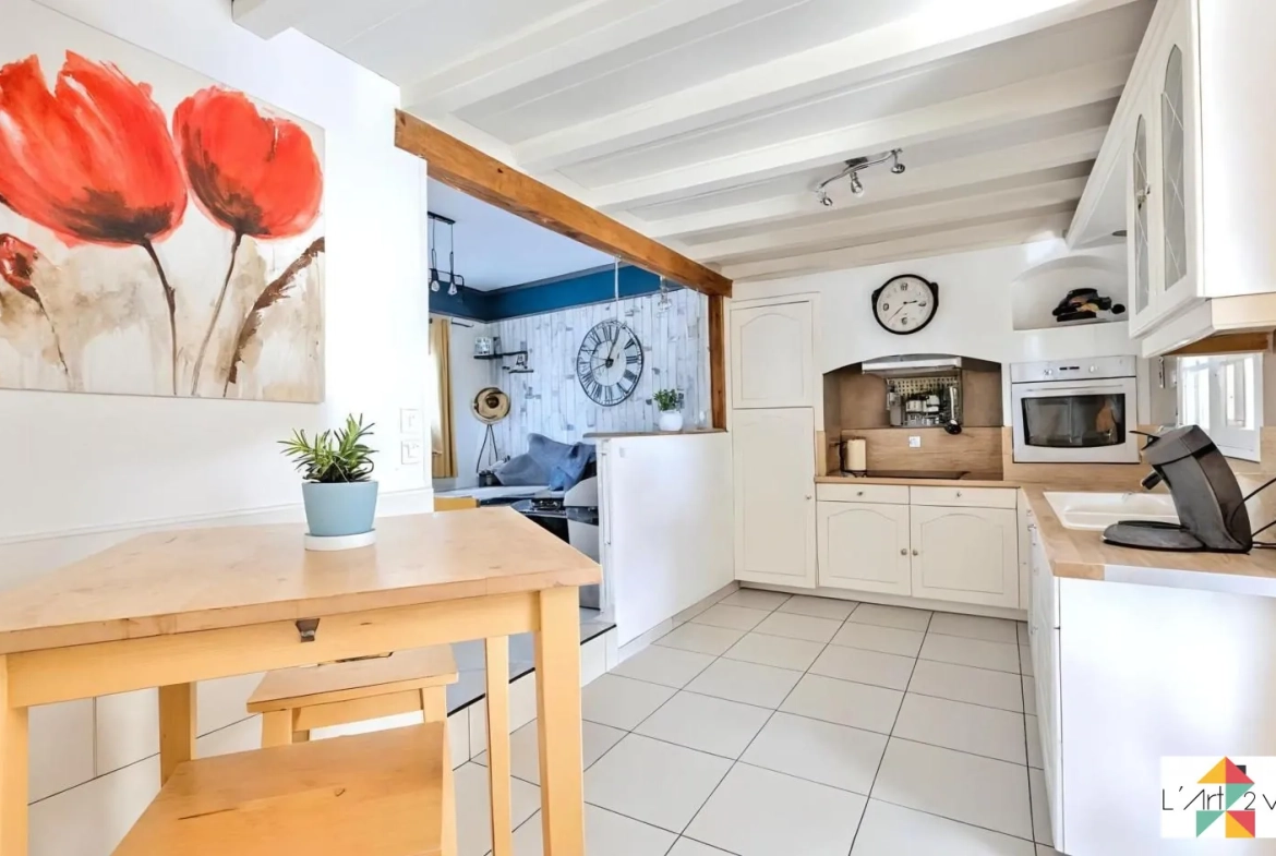 Charmante maison avec jardin, garage et 3 chambres à Baboeuf 