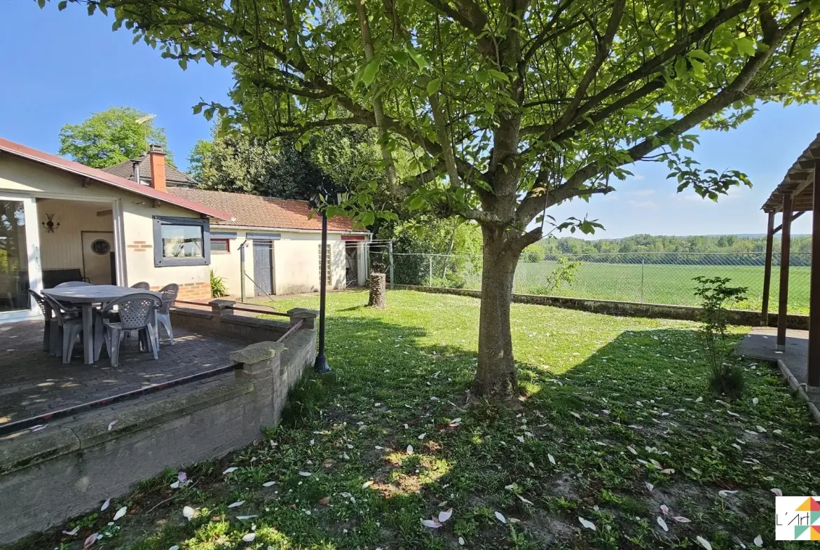 Charmante maison avec jardin, garage et 3 chambres à Baboeuf 