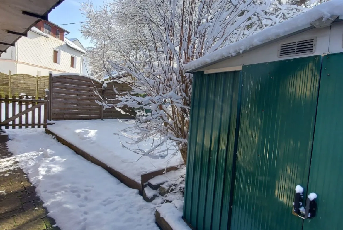 Appartement T3 en RDC avec terrasse à Gérardmer – Calme et proximité des commodités 