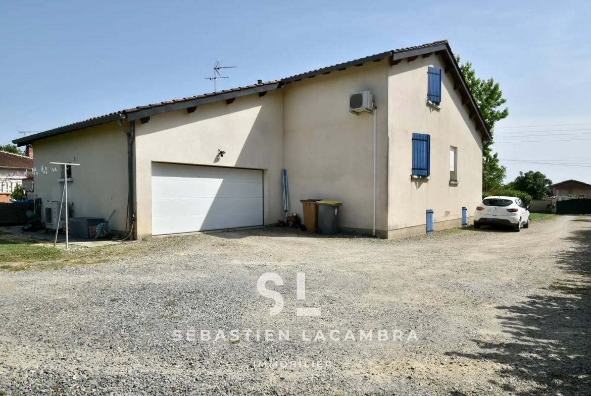 Maison familiale avec piscine et grand jardin à Lescure-d’Albigeois 