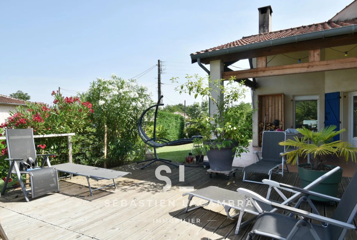Maison familiale avec piscine et grand jardin à Lescure-d’Albigeois 