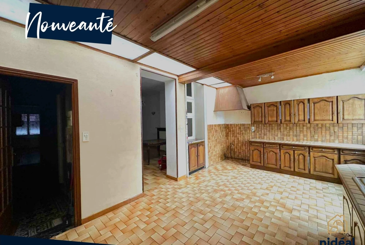 Maison à vendre à Anzin - 130 m² à rénover avec potentiel 