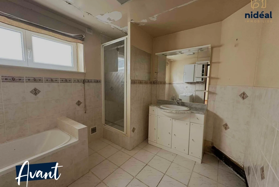 Maison à vendre à Anzin - 130 m² à rénover avec potentiel 