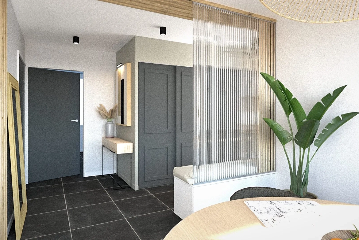 Appartement 3 pièces à rénover à Durtol proche commodités 