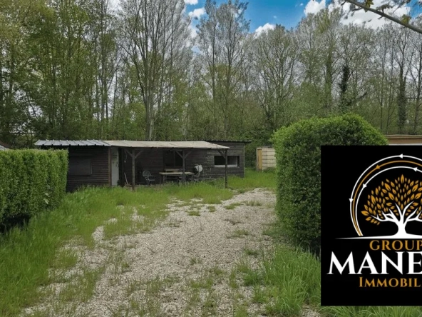 Chalet de loisir à vendre à Oisy-le-Verger avec terrasse et jardin clôturé