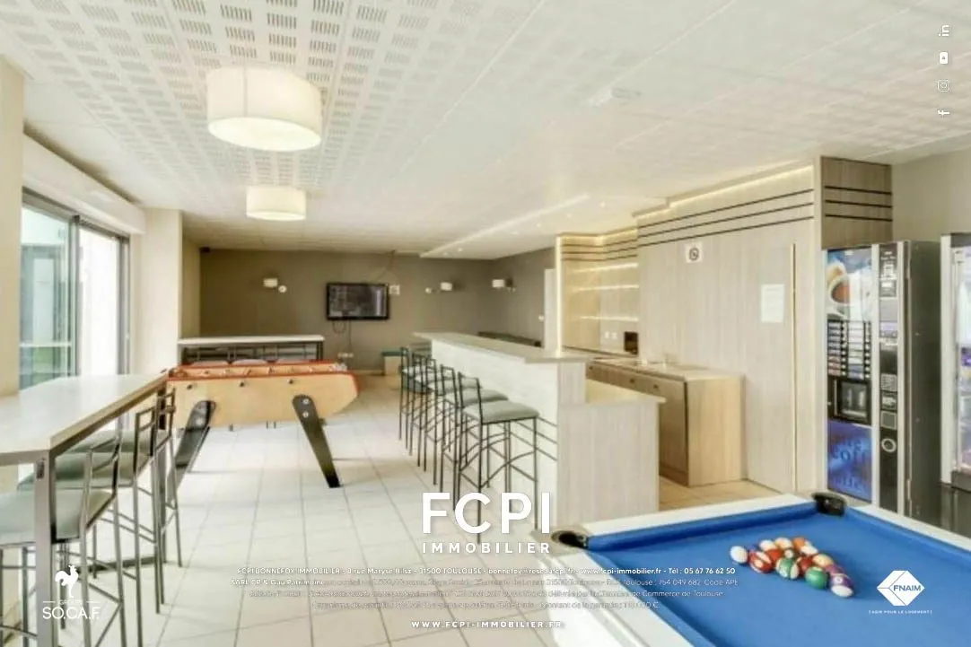 Investissement immobilier sécurisé à Toulouse - Appartement T3 avec bail commercial 