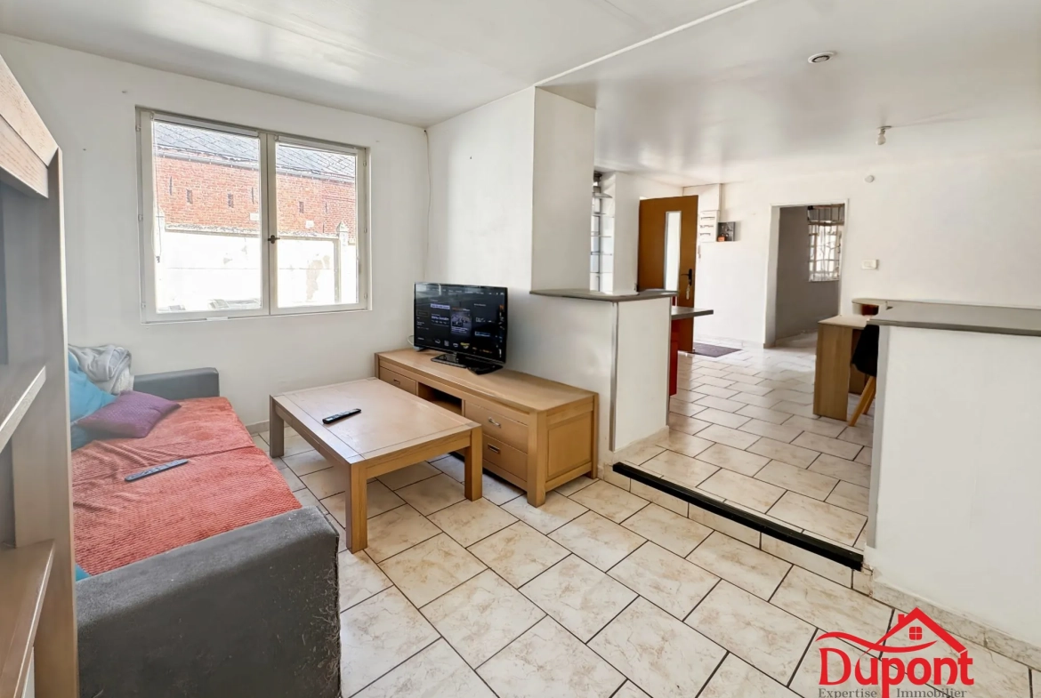 Lot de deux maisons à vendre avec jardins et grange à Ligny-en-Cambrésis 