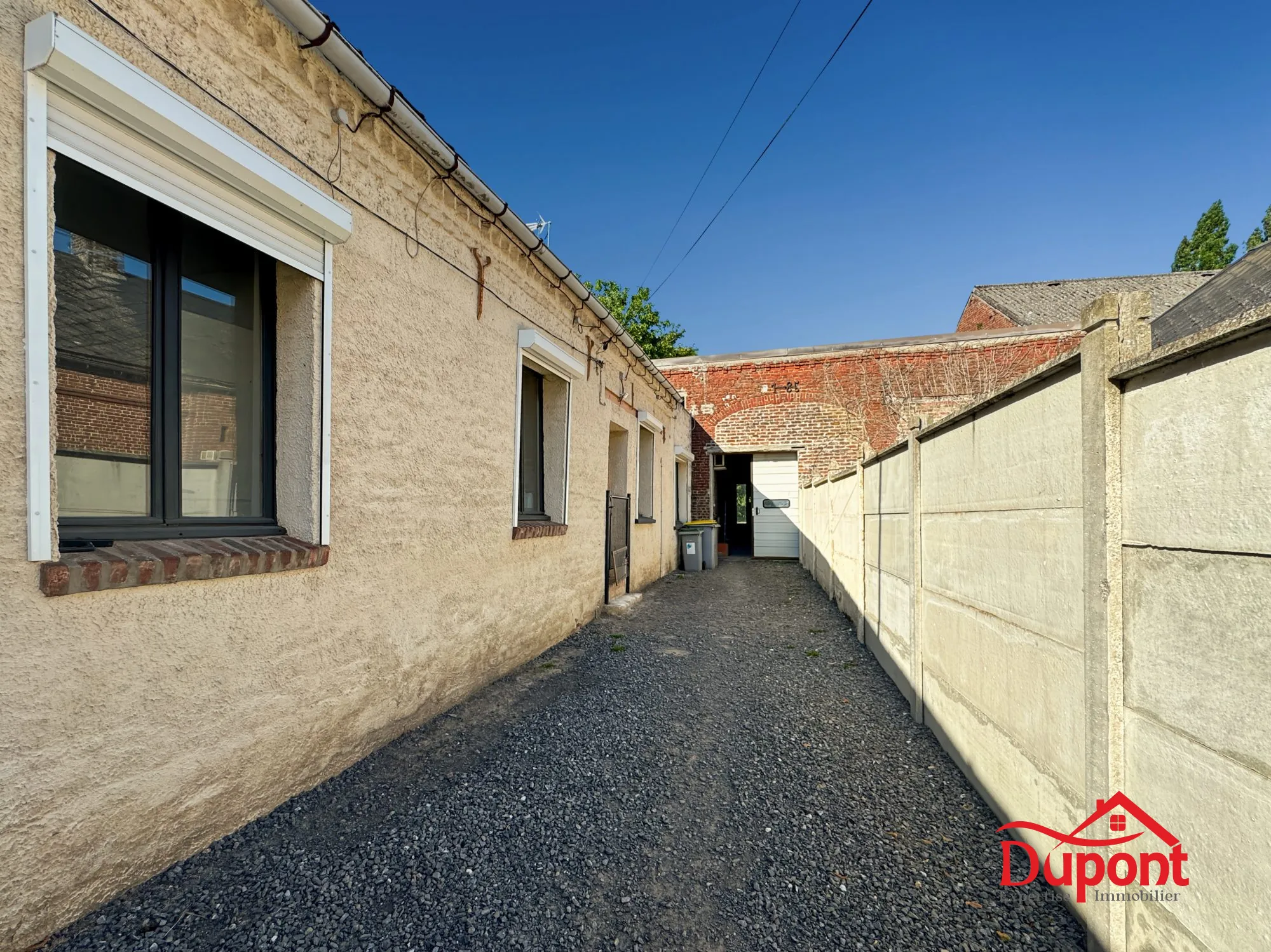 Lot de deux maisons à vendre avec jardins et grange à Ligny-en-Cambrésis 
