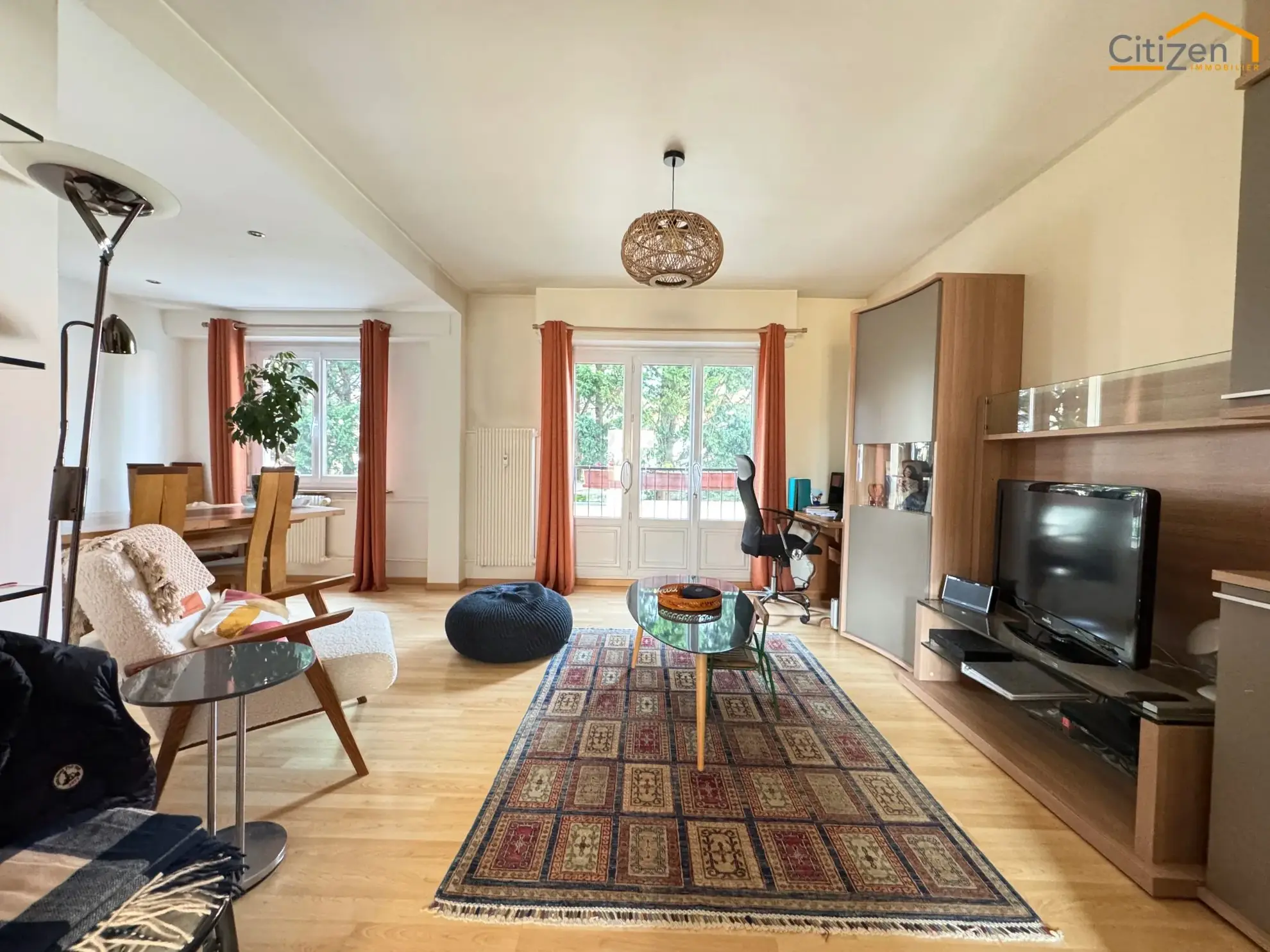 Appartement 3 pièces de 66 m2 avec garage à la Robertsau Strasbourg 