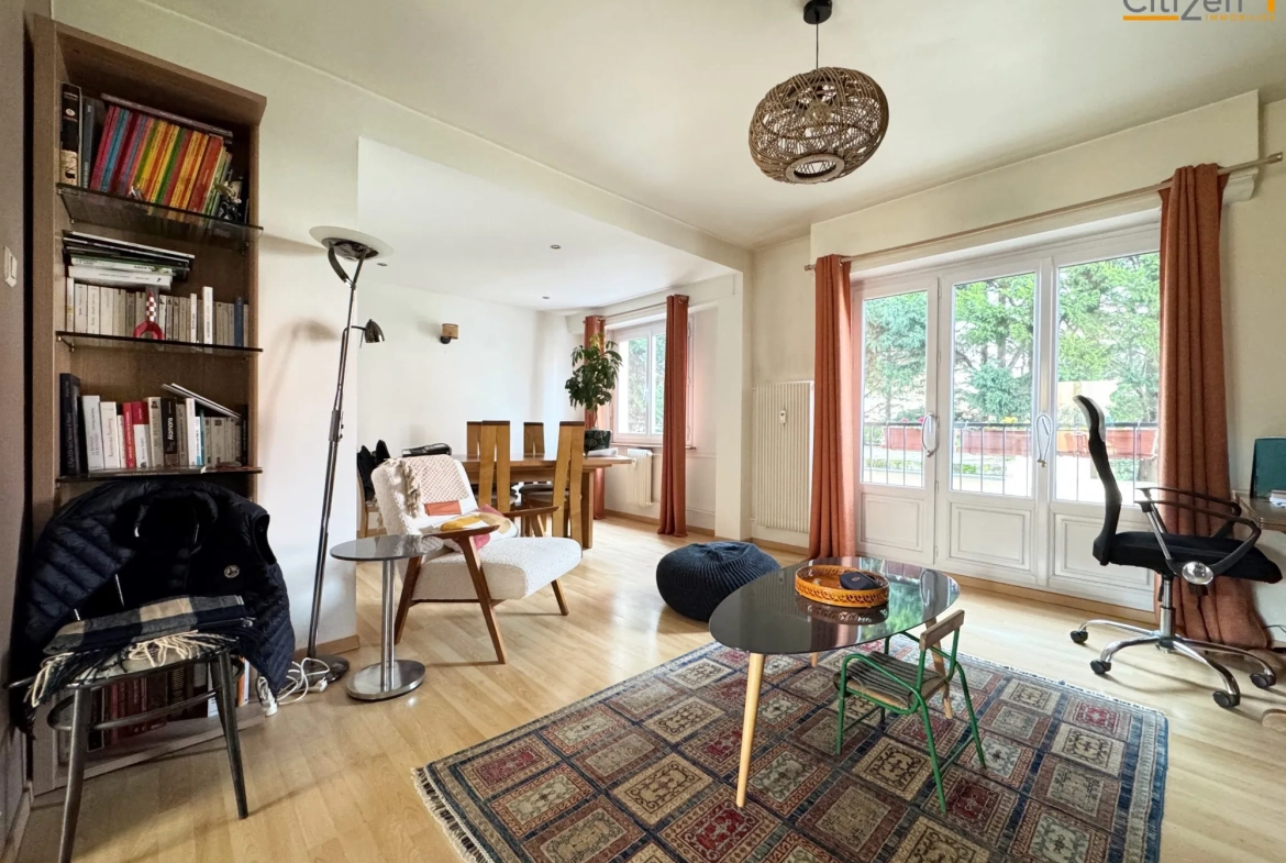 Appartement 3 pièces de 66 m2 avec garage à la Robertsau Strasbourg 