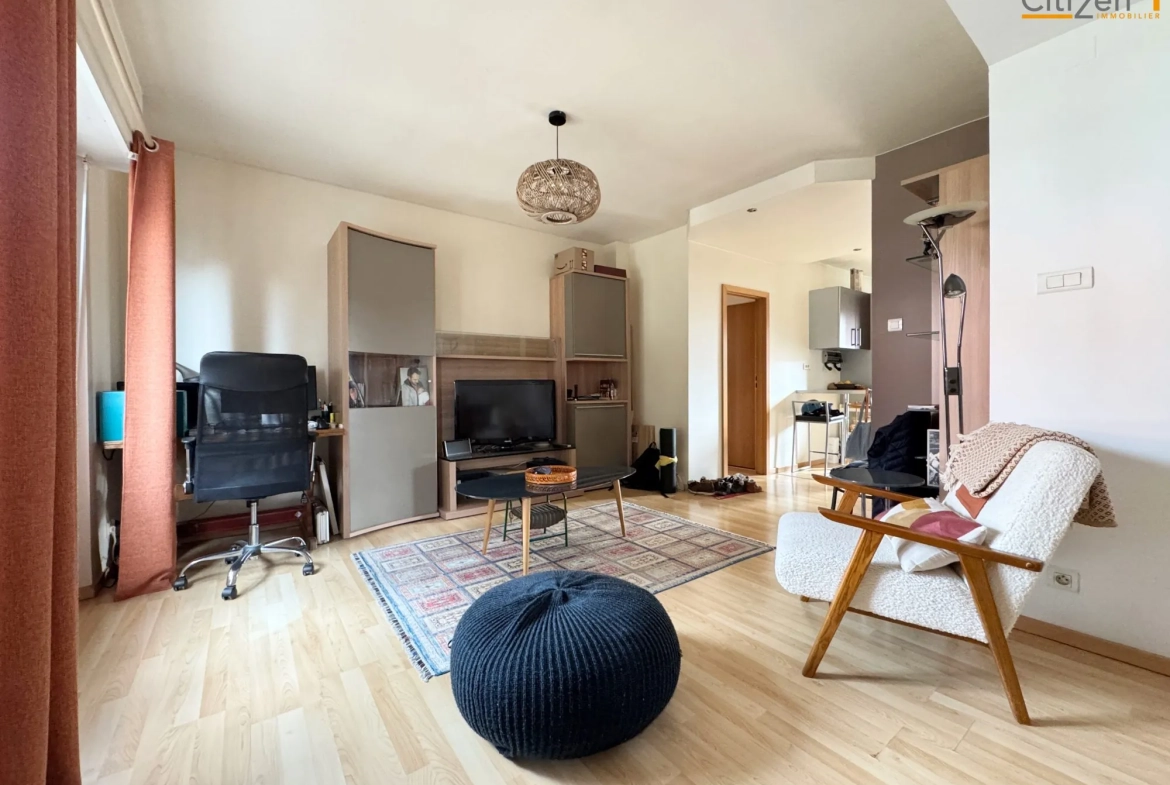 Appartement 3 pièces de 66 m2 avec garage à la Robertsau Strasbourg 