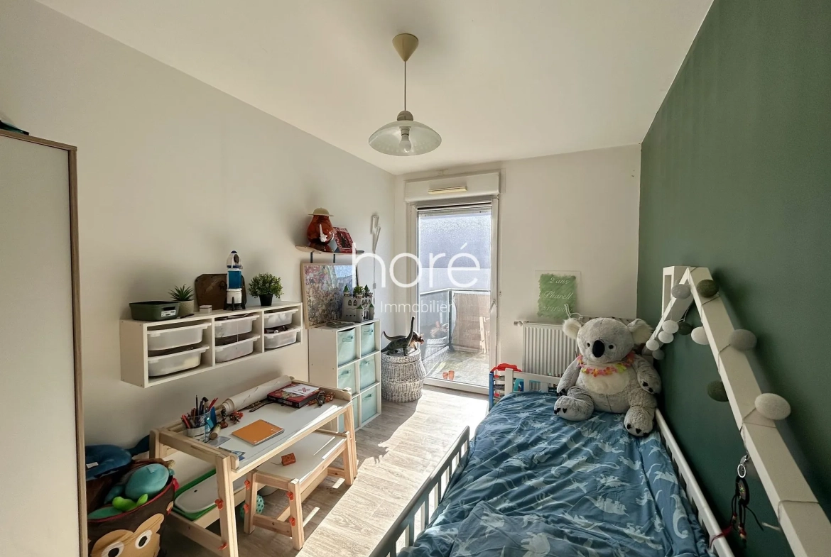 Appartement T3 lumineux de 71 m² avec balcon à Colombelles, proximité commodités 