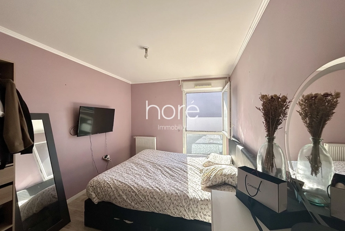 Appartement T3 lumineux de 71 m² avec balcon à Colombelles, proximité commodités 