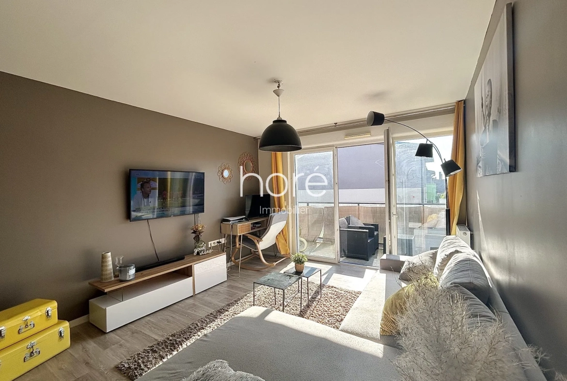 Appartement T3 lumineux de 71 m² avec balcon à Colombelles, proximité commodités 