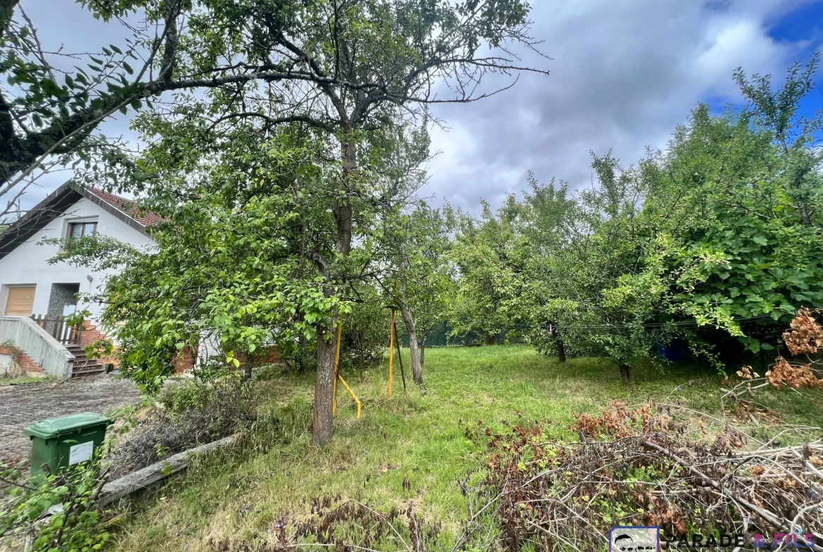 Maison familiale à rénover ou à construire sur terrain de 670 m² à Malzéville 
