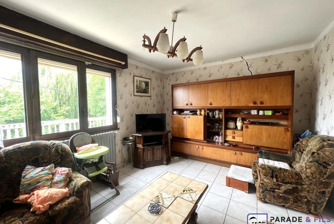 Maison familiale à rénover ou à construire sur terrain de 670 m² à Malzéville 