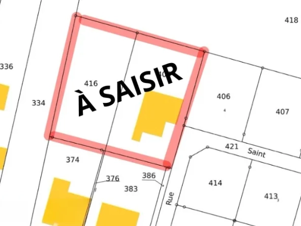 Terrain constructible de 2 360 m² à Faulquemont - Emplacement privilégié